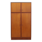 Armoire en teck, design danois, années 1970, fabricant : Omann Jun