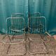 Set of 4 Gastone Rinaldi style chairs in chrome metal