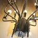 Chandelier from Sciolari in chrome metal