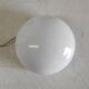 Opaline globe ceiling or wall light, diameter 15 cm - mid-20th century