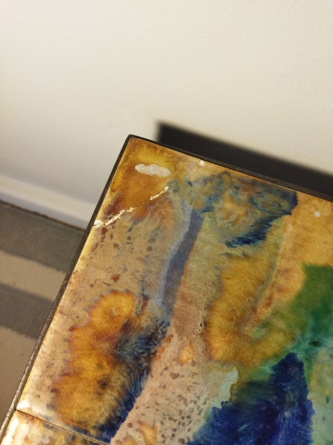 Ceramic coffee table