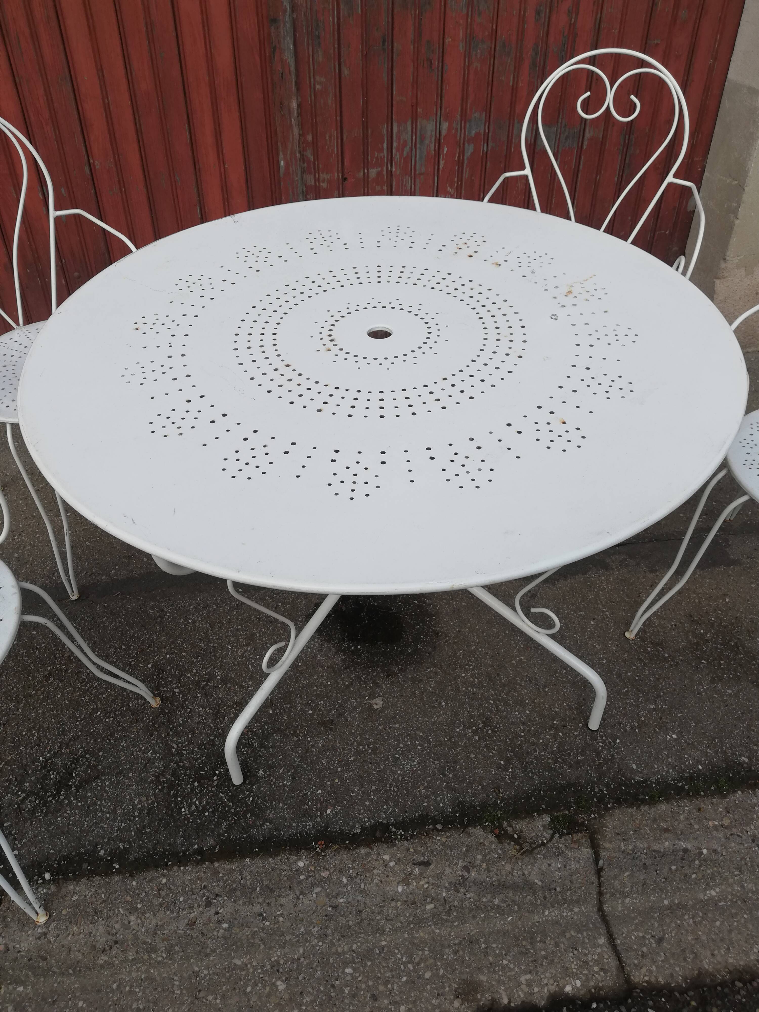 Wrought iron garden room