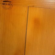 Two-door buffet in solid pine from the Regain house.