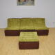 Corduroy modular sofa from DUX, 1970s