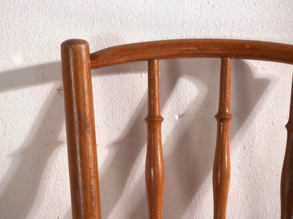 Antique bentwood chairs in Thonet style – Hungary, circa 1960 #8 – Set of 2 pieces