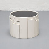 Cassina 780/783 Nesting Tables Gianfranco Frattini 1970s