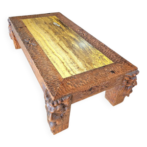 Table basse en style - marbre