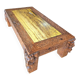 Northern Italian Roman carved style coffee table / marble top