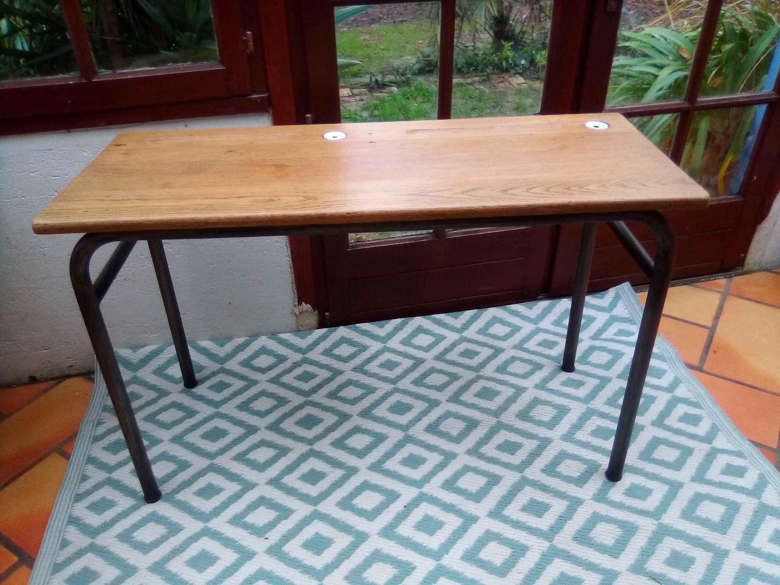Double school boy desk