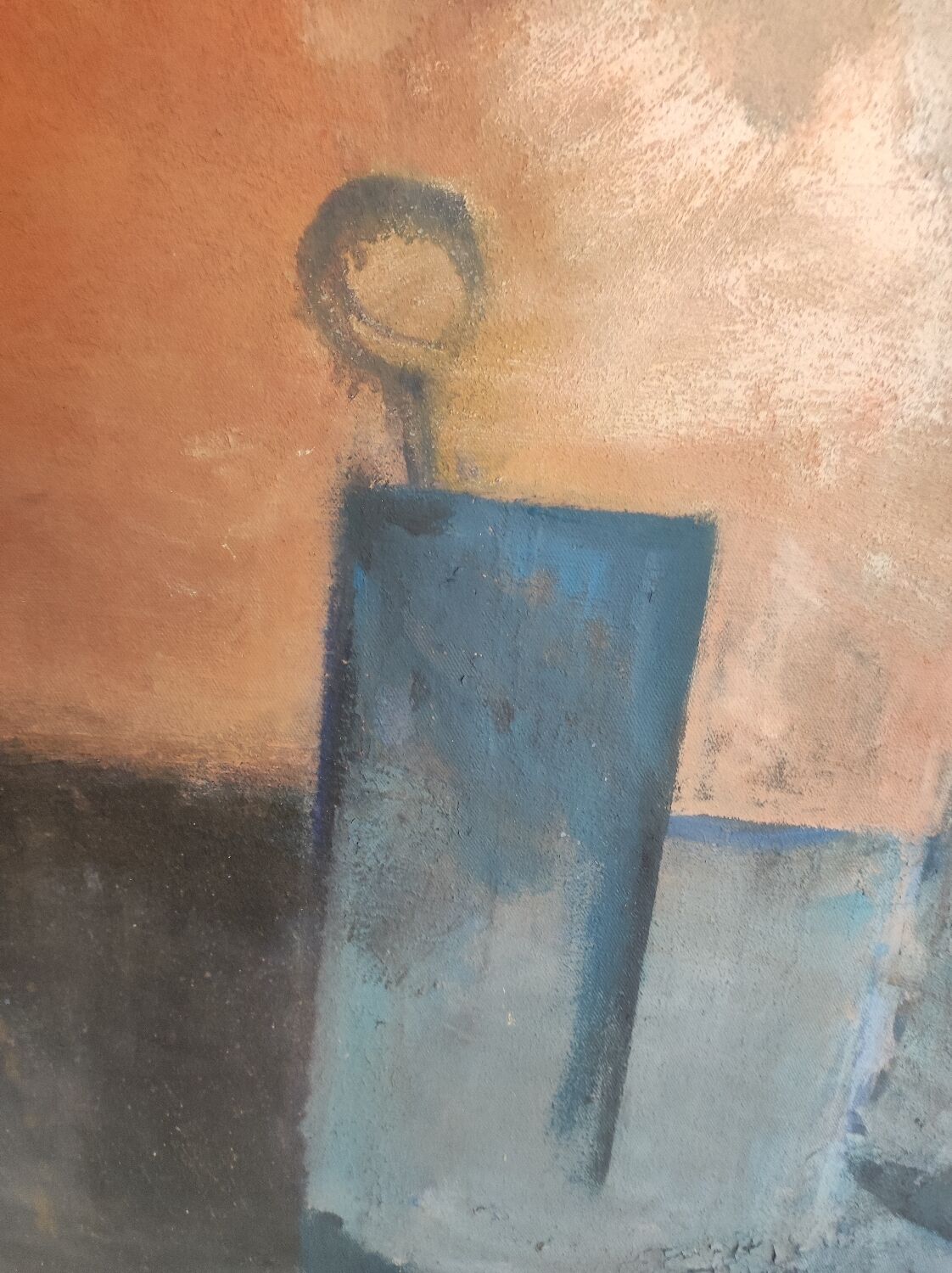 Modern painting vase