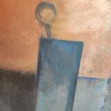 Modern painting vase