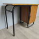 Oak and metal school office