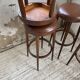 Set of 4 high bistro stools Baumann