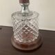 Scandinavian teak and glass lamp from the 60s