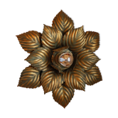 Applique fleur masca vintage