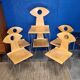 Suite de 6 chaises empilables Yamakado "Cocotte" - circa 1990