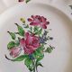 4 assiettes plates "Réverbère fin" KG Lunéville