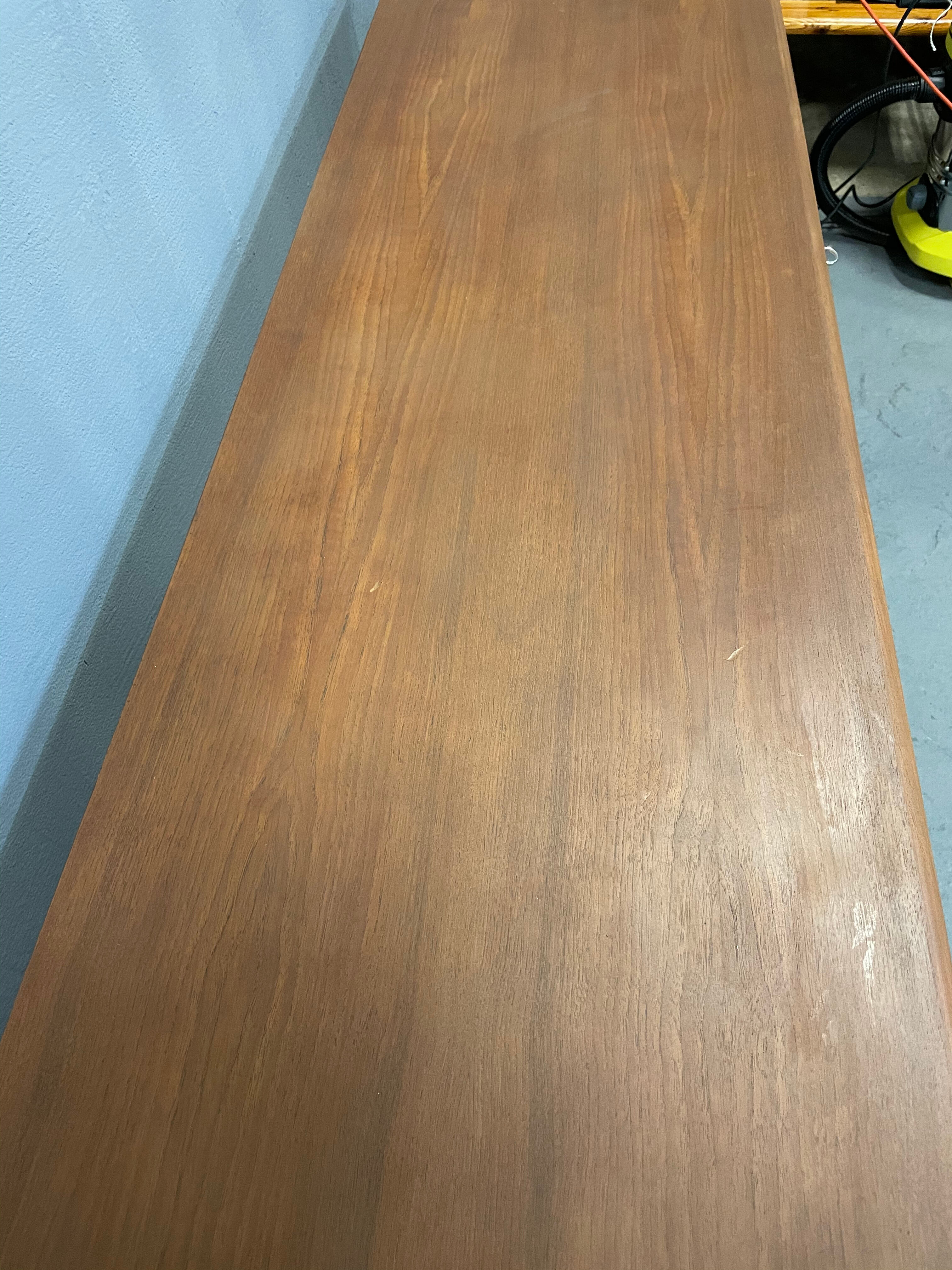 Scandinavian teak enfilade "Ice Cream"