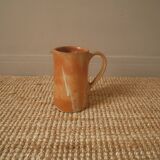 Pichet vase à anse céramique poterie handmade décoration campagne scandinave artisanale grès