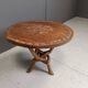 Table d'appoint vintage art tribal, années 60