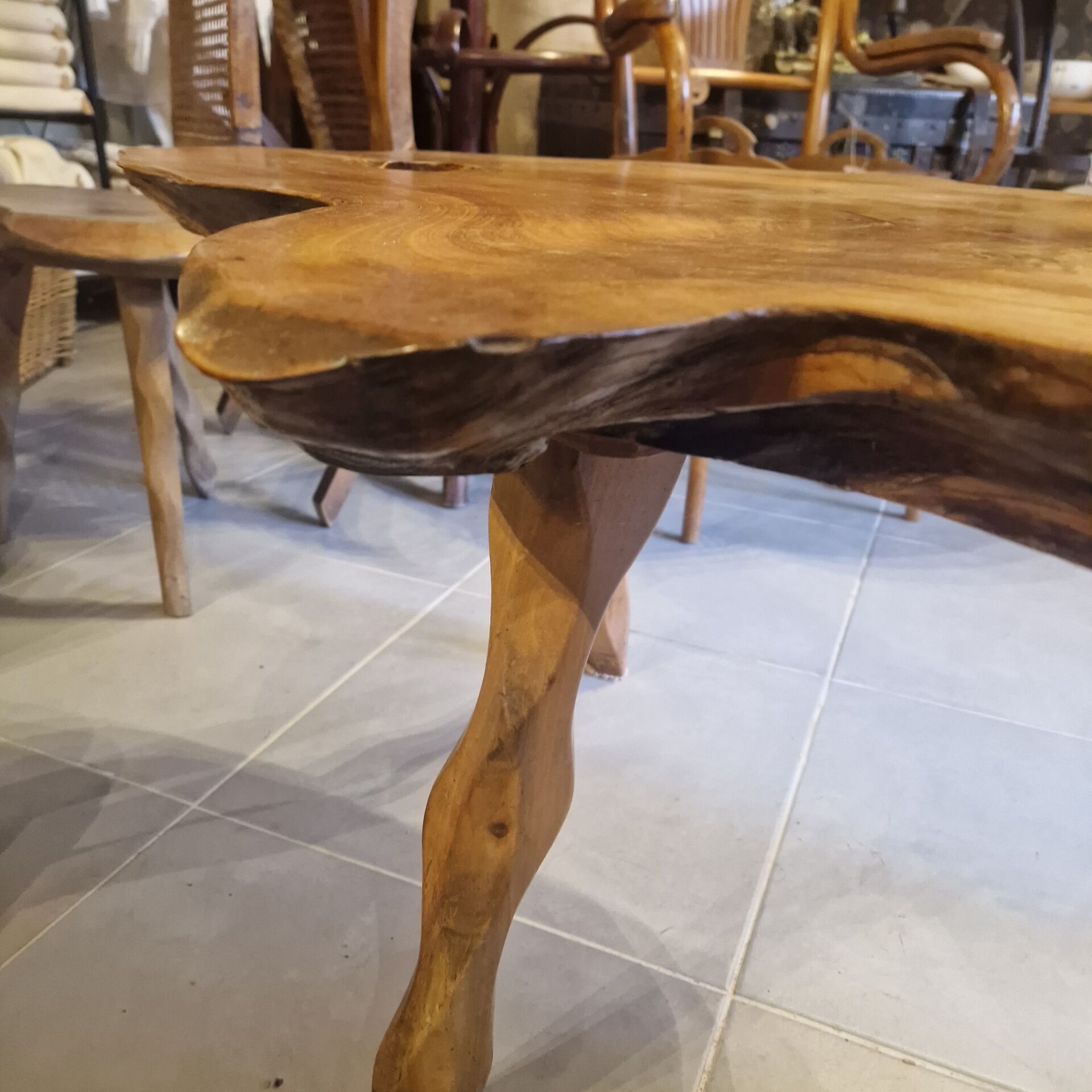 Table basse bois