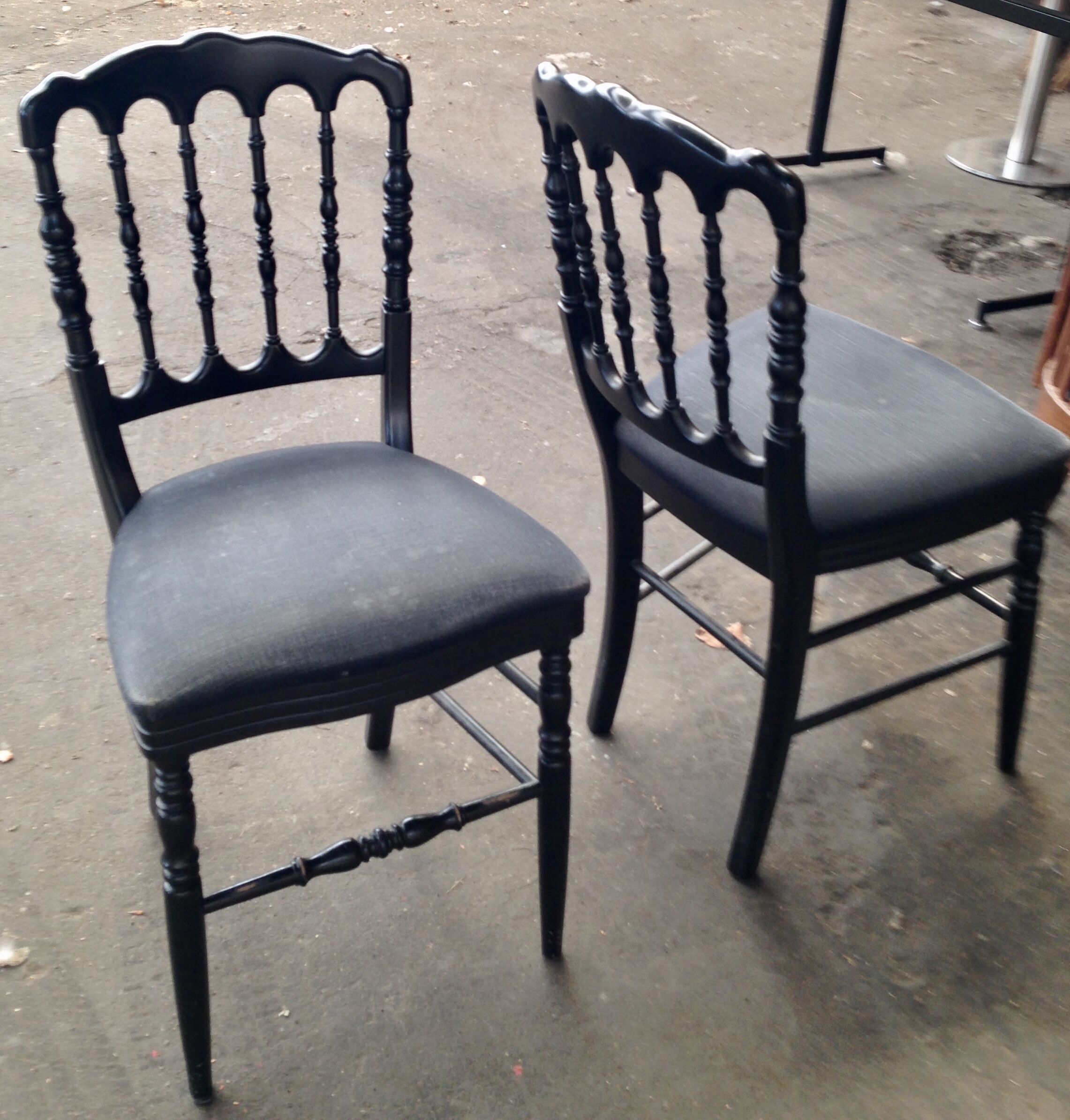 6 bistro chairs