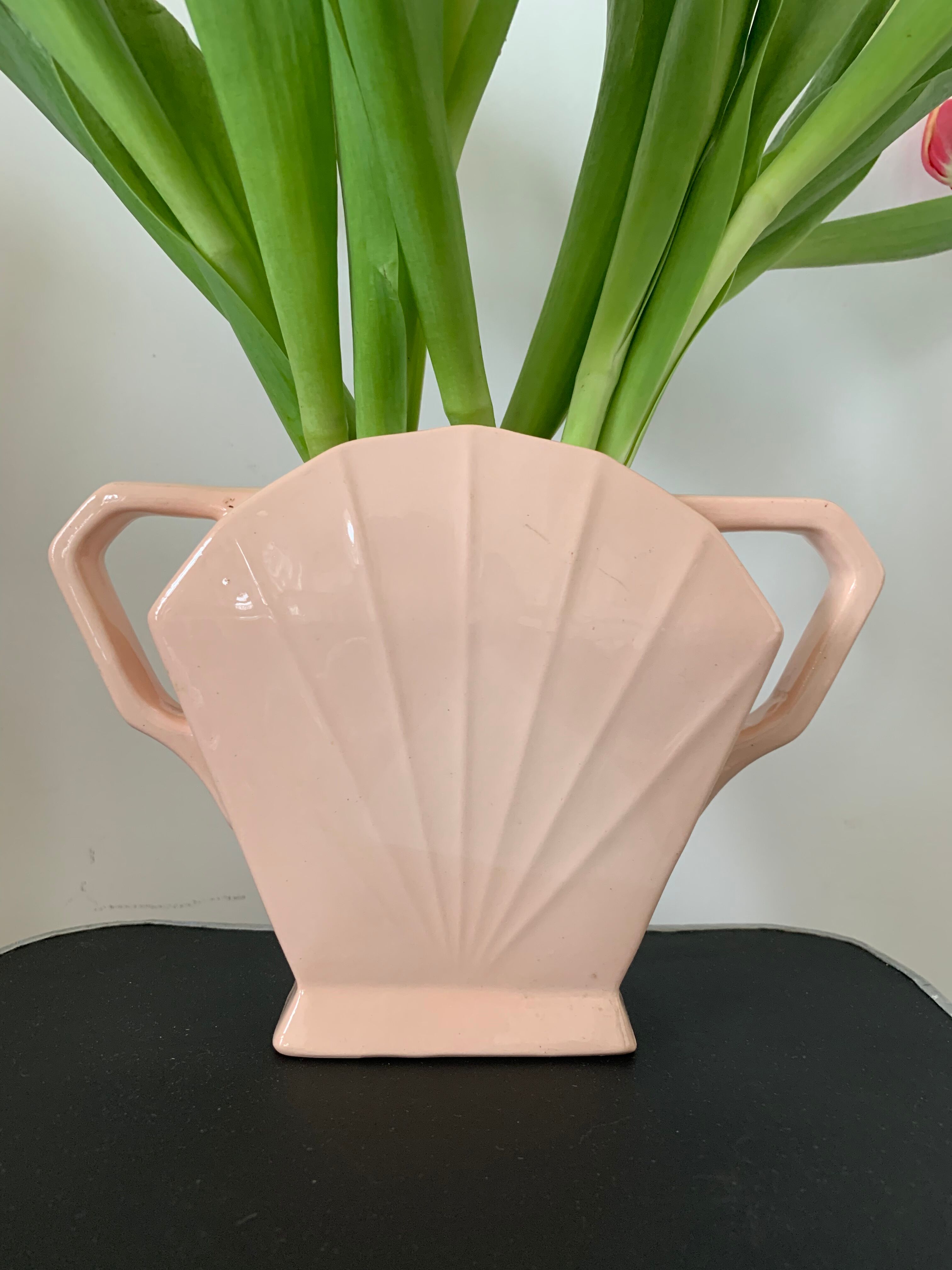 Ensemble vase et pichet art déco