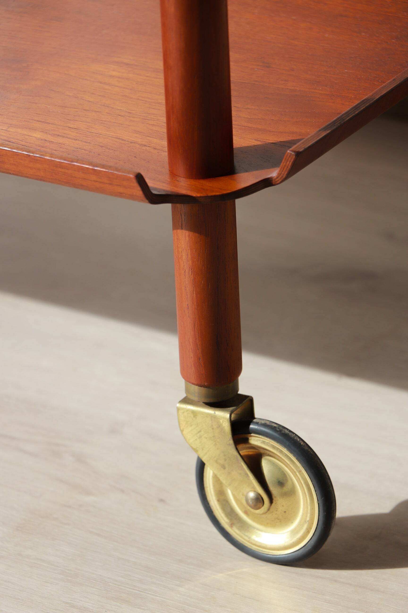 Teak trolley by Poul Hundevad for Vamdrup - Denmark - 1960