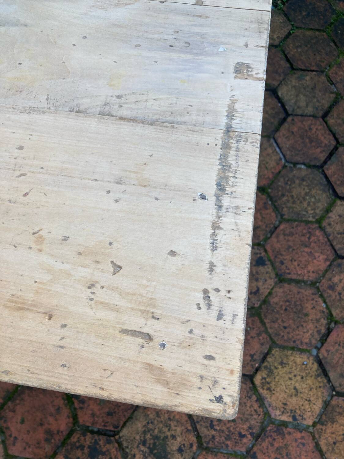 Vintage farmhouse table