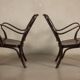 Pair of armchairs No. 752 by Josef Frank for Thonet, 1930s