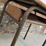School desk with locker 1960