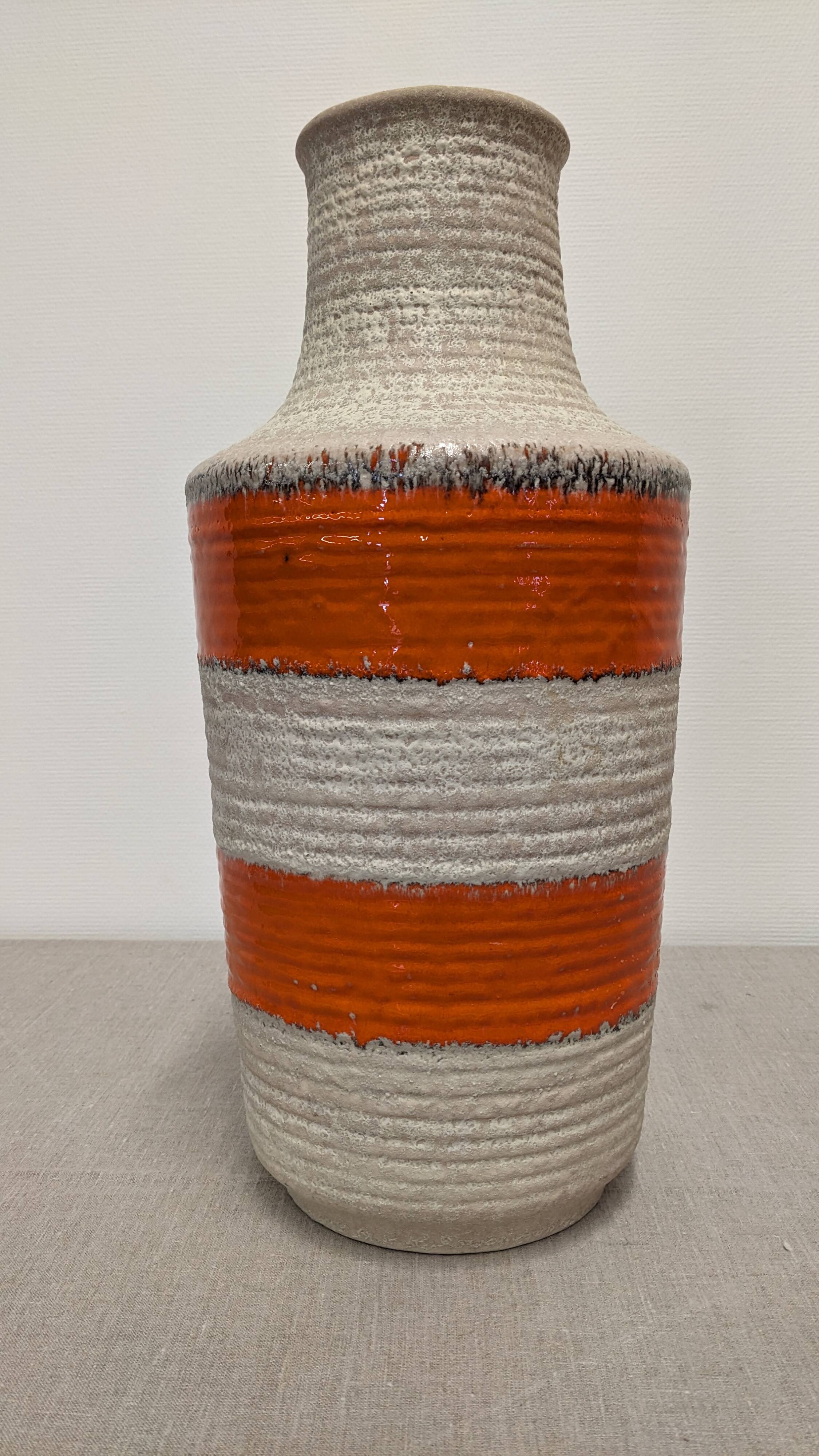 XL ceramic vase by Carstens, West Germany circa 1960