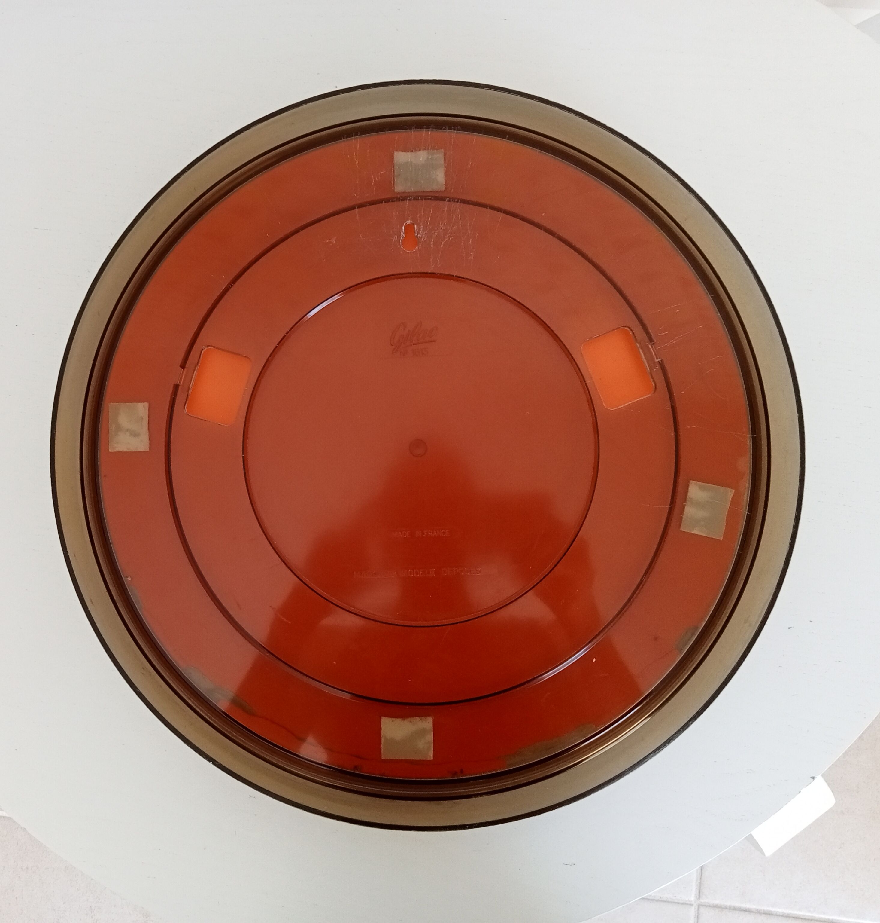 Vintage round mirror Gilac 40cm