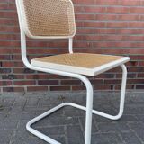 Cesca dining room chair designed by Marcel Breuer