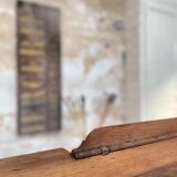 Solid oak box countertop, circa 1900.