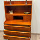 Scandinavian teak secretary desk, 1960s