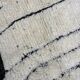Large Beni Ouarain rug 190 × 300 cm – Graphic Berber rug in wool fa