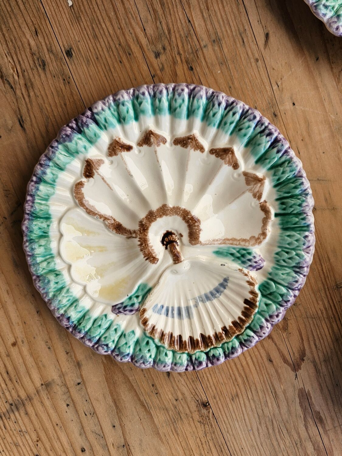 Longchamp Terre de Fer asparagus plates