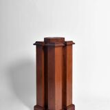 Art deco wooden column, 1930s.