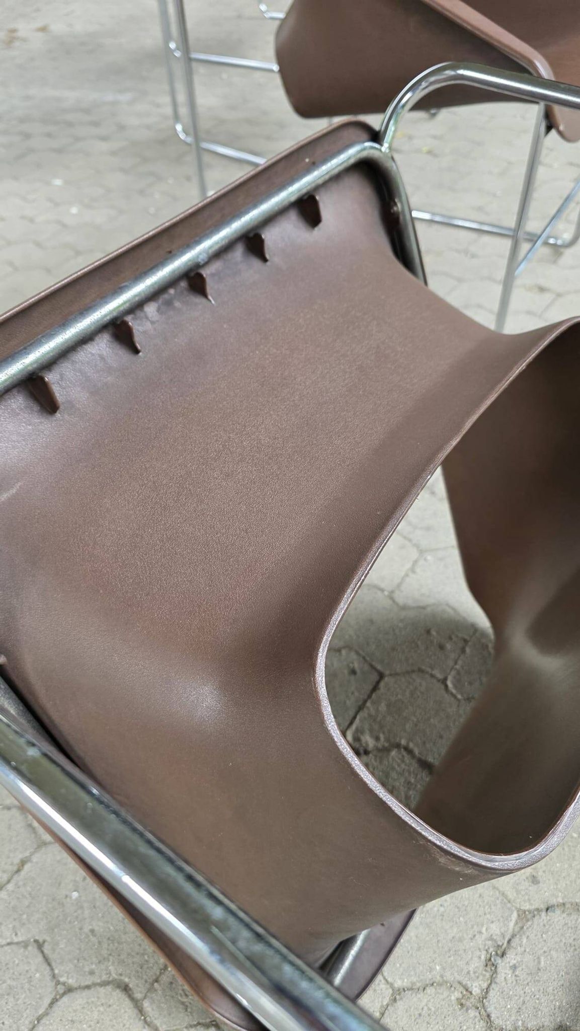 Set of 6 "Lotus Series" armchairs by Paul Boulva-Artopex, Canada - 1970