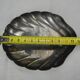 Old French silver metal shell empty pocket d&r old French silver metal shell