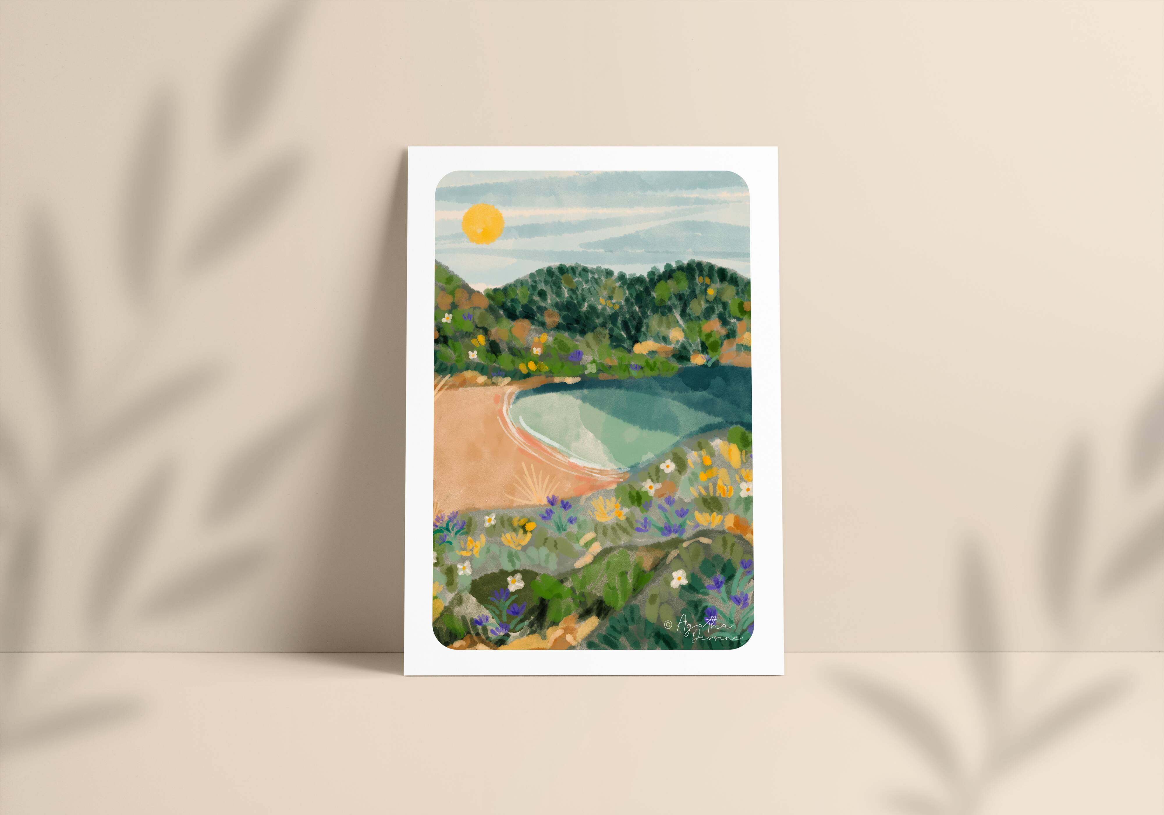 Illustration « Maquis Corse » A4