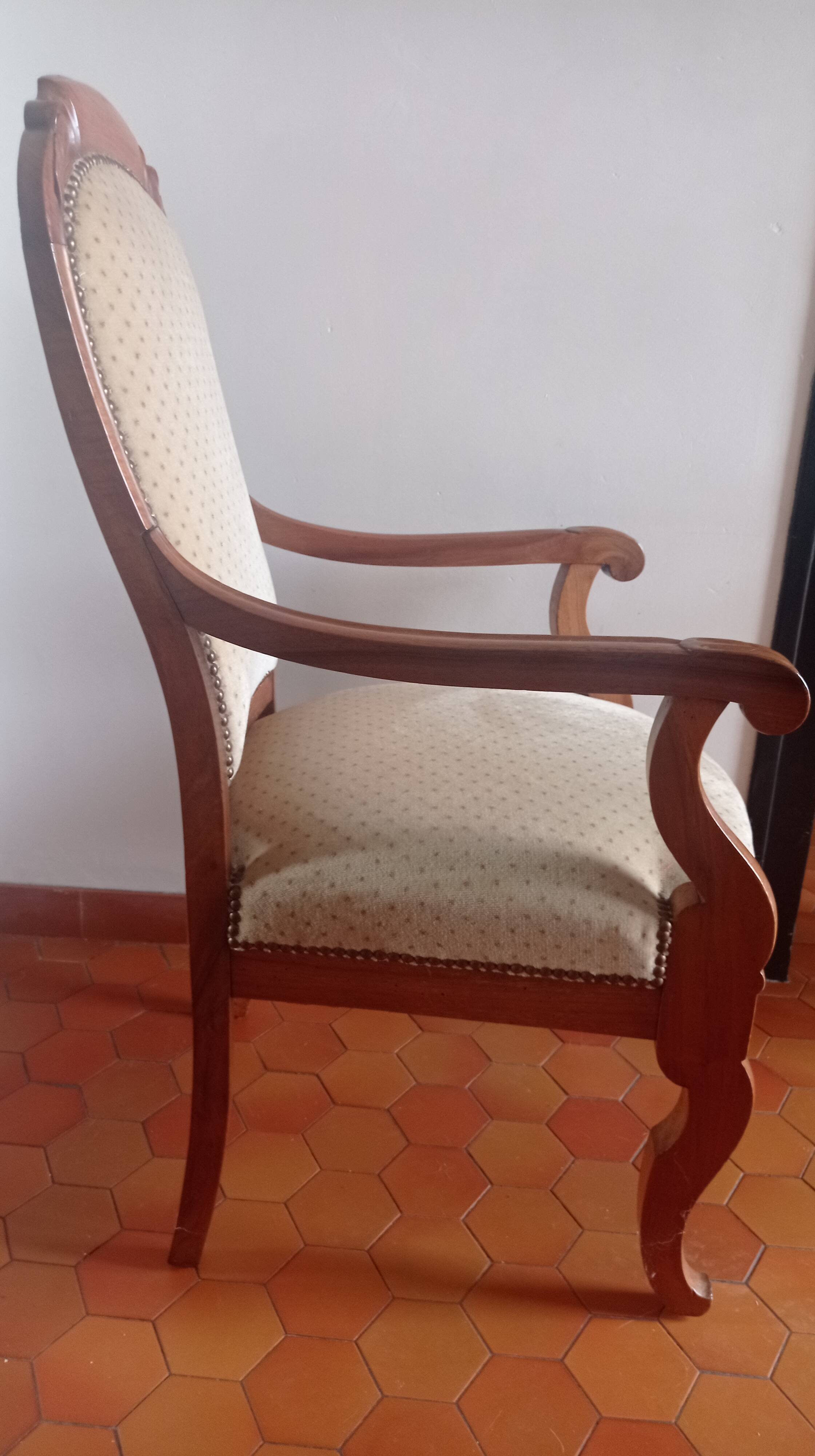 Restoration period armchair