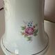 Vase en porcelaine de  hollohàza avec des motifs floraux