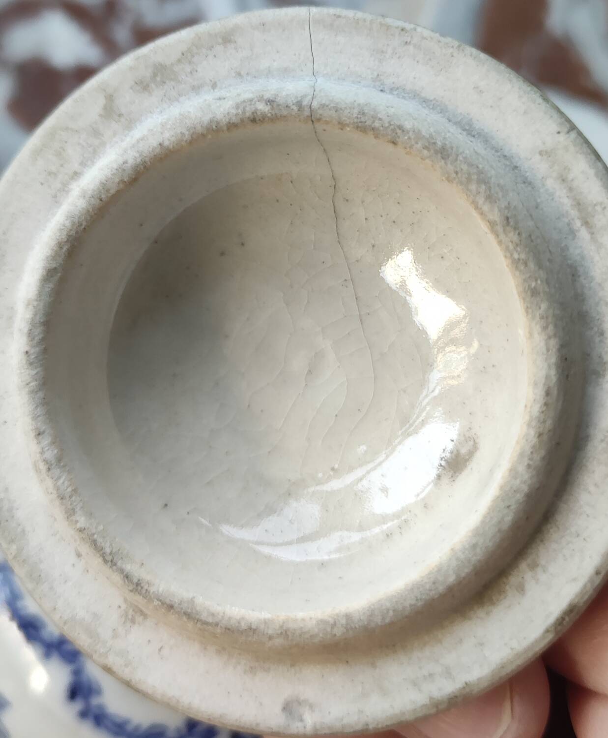 Old small Saint Uze teapot