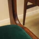 Set of six teak chairs, Danish design, 1970s, production: Denmark