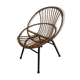 Chair shell rattan child 60s