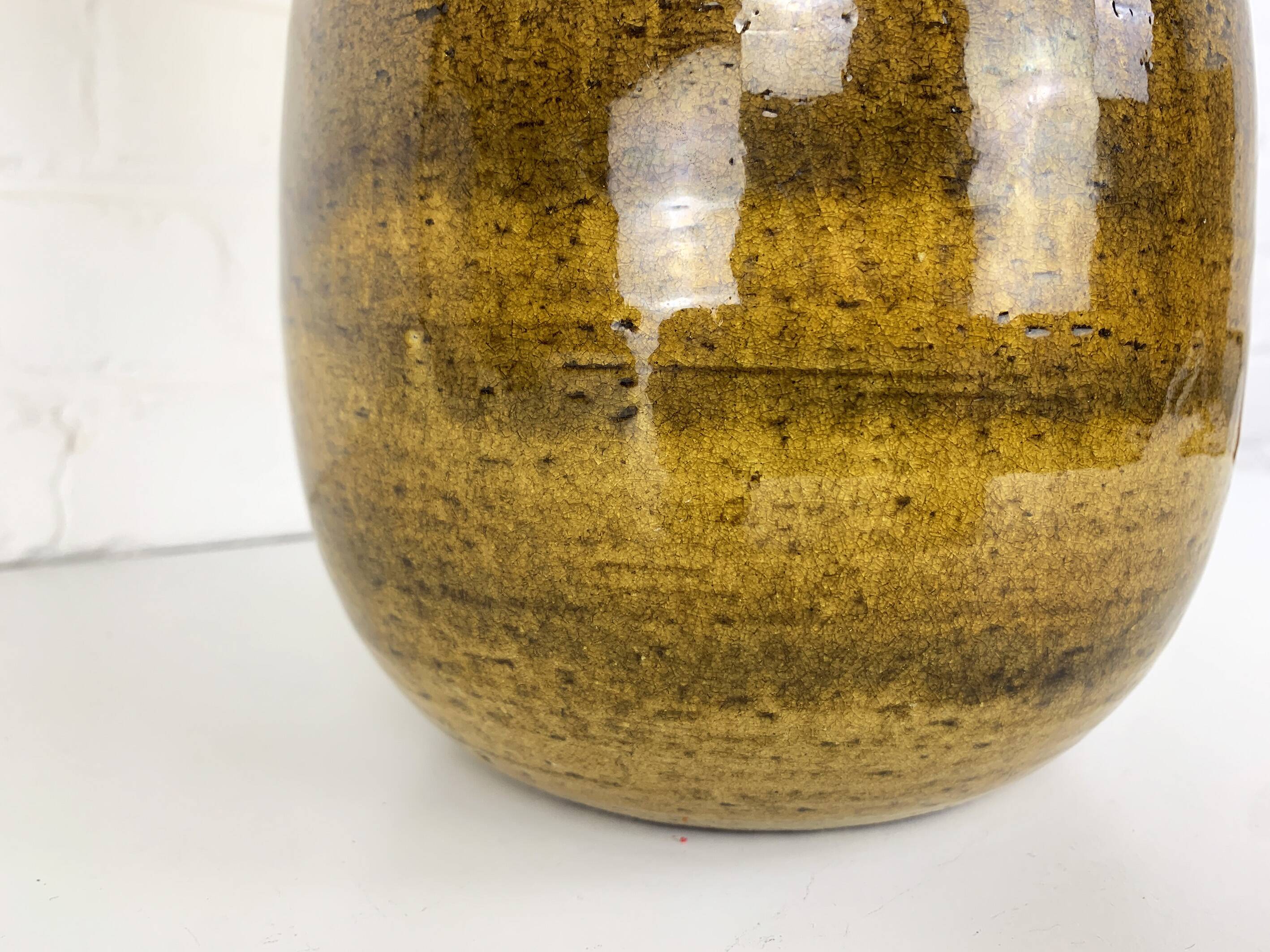 Lampe de table scandinave en céramique, Nils Kähler pour HAK, Danemark, 1960