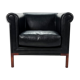Leather Clubchair by Rivolta Italy, 1990s