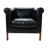 Leather Clubchair by Rivolta Italy, 1990s